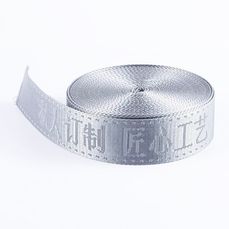 4,2 cm imiteret nylon jacquard webbing til beklædningssko, hatte, tilbehør