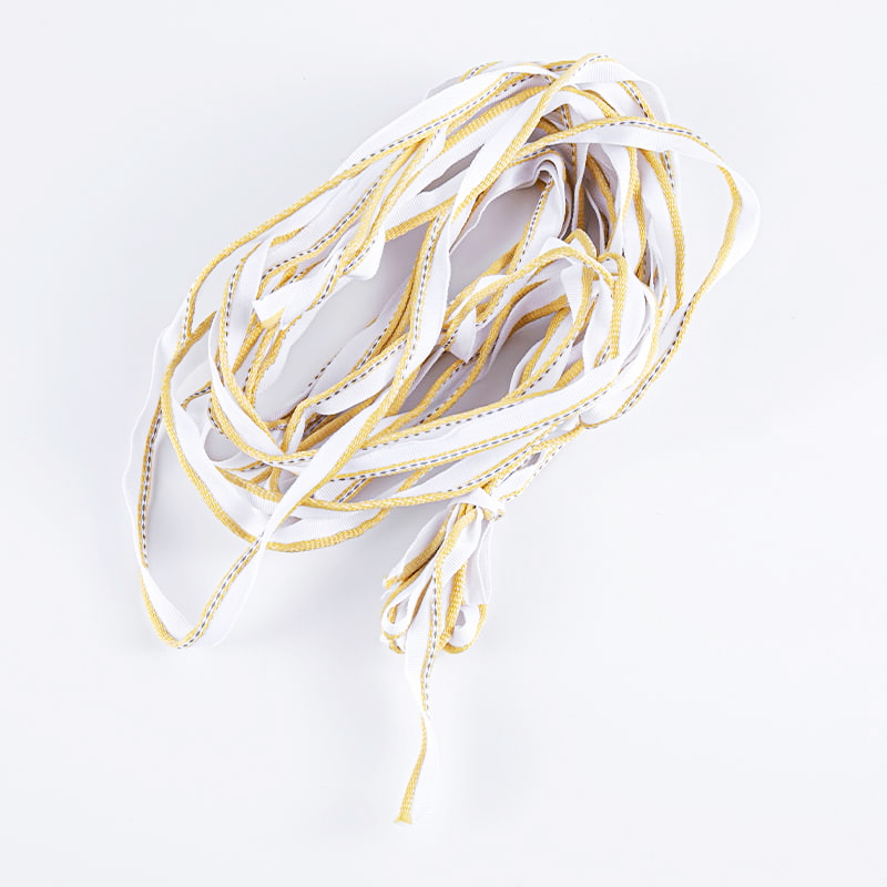 1,0 cm polyester reflekterende tape til tøjtilbehør med modstandsdygtighed over for kompression