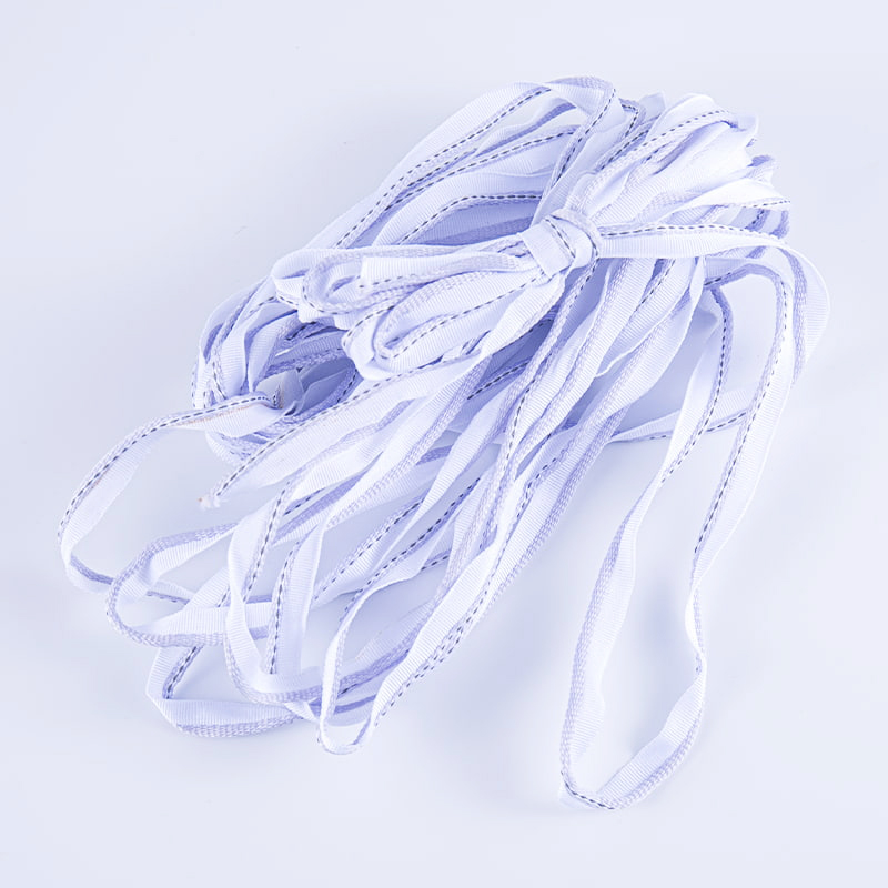 1,0 cm højdensitets polyester reflekterende tape til tøjtilbehør, der er modstandsdygtig over for kompressionsslid